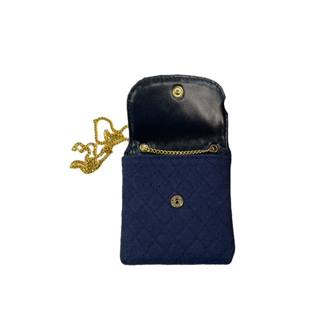Chanel Mini Matelasse Chain Pouch