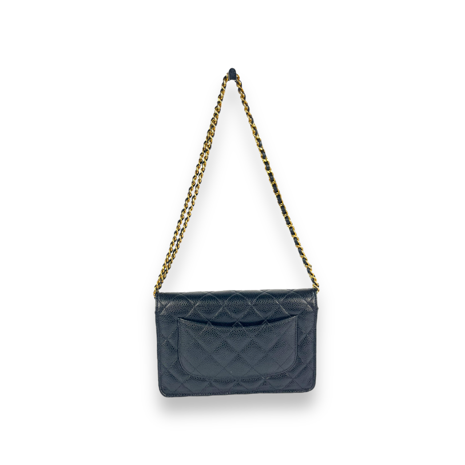 Chanel Caviar Wallet On Chain