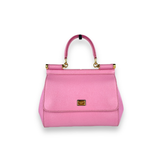 Dolce And Gabbana Pink Sicily Bag