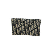 Christian Dior Oblique Long Saddle Wallet