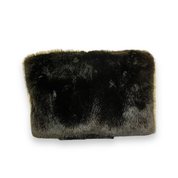 Salvatore Ferragamo Mink Clutch