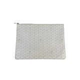 Goyard Senat GM Pouch White