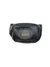 Gucci Nylon Small Off The Grid Belt Bag in Black with Gold Logo