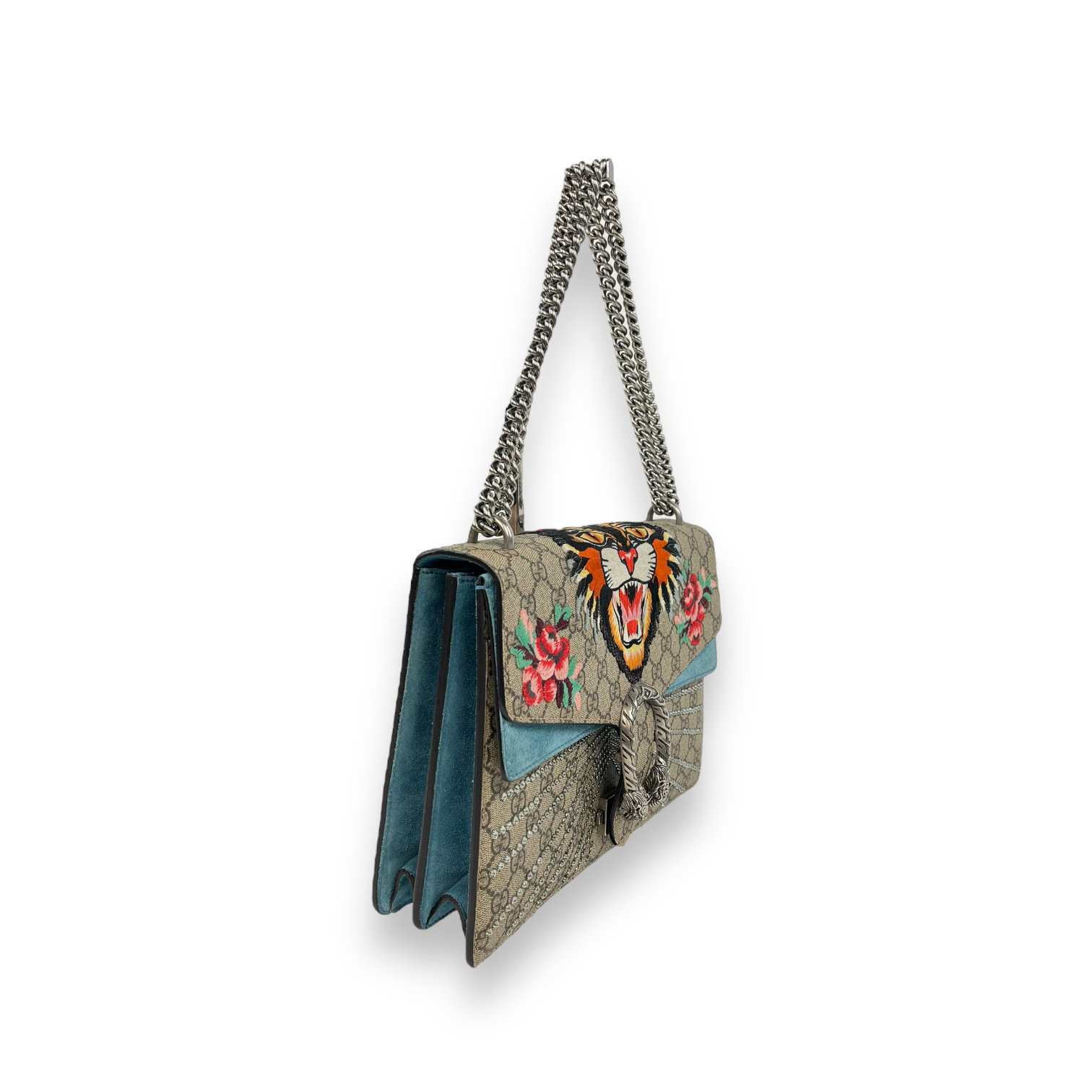 Gucci GG Supreme Dionysus Tiger Head Medium