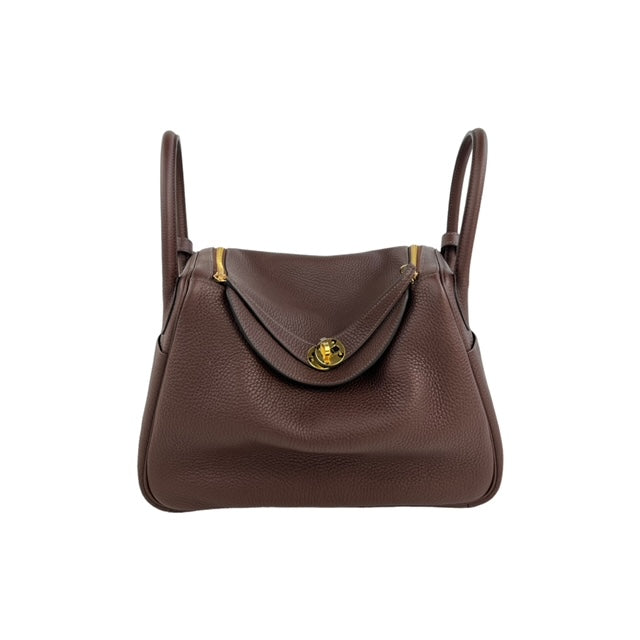 Hermès Lindy 30 Rouge H Clemence