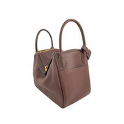 Hermès Lindy 30 Rouge H Clemence