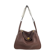Hermès Lindy 30 Rouge H Clemence