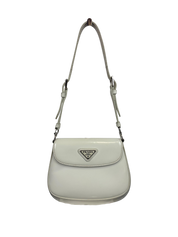 Prada Cleo Brushed Leather Mini Shoulder Bag