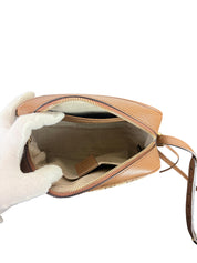 Gucci Bree GG Canvas Leather Crossbody Bag Beige/Brown