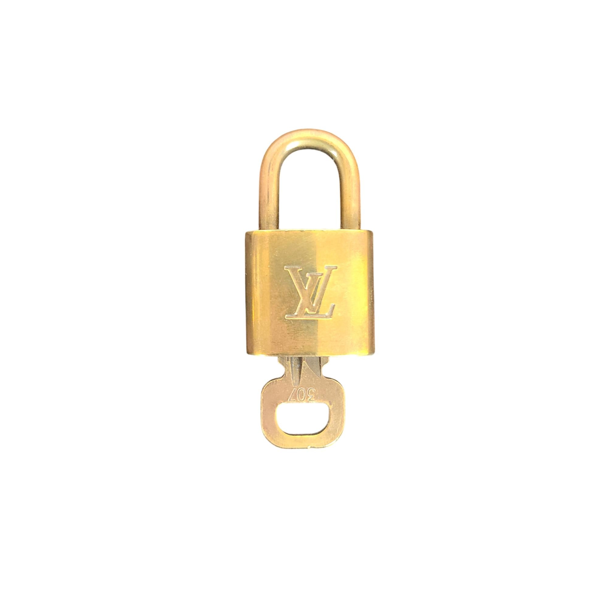 Louis Vuitton Brass Padlock #307