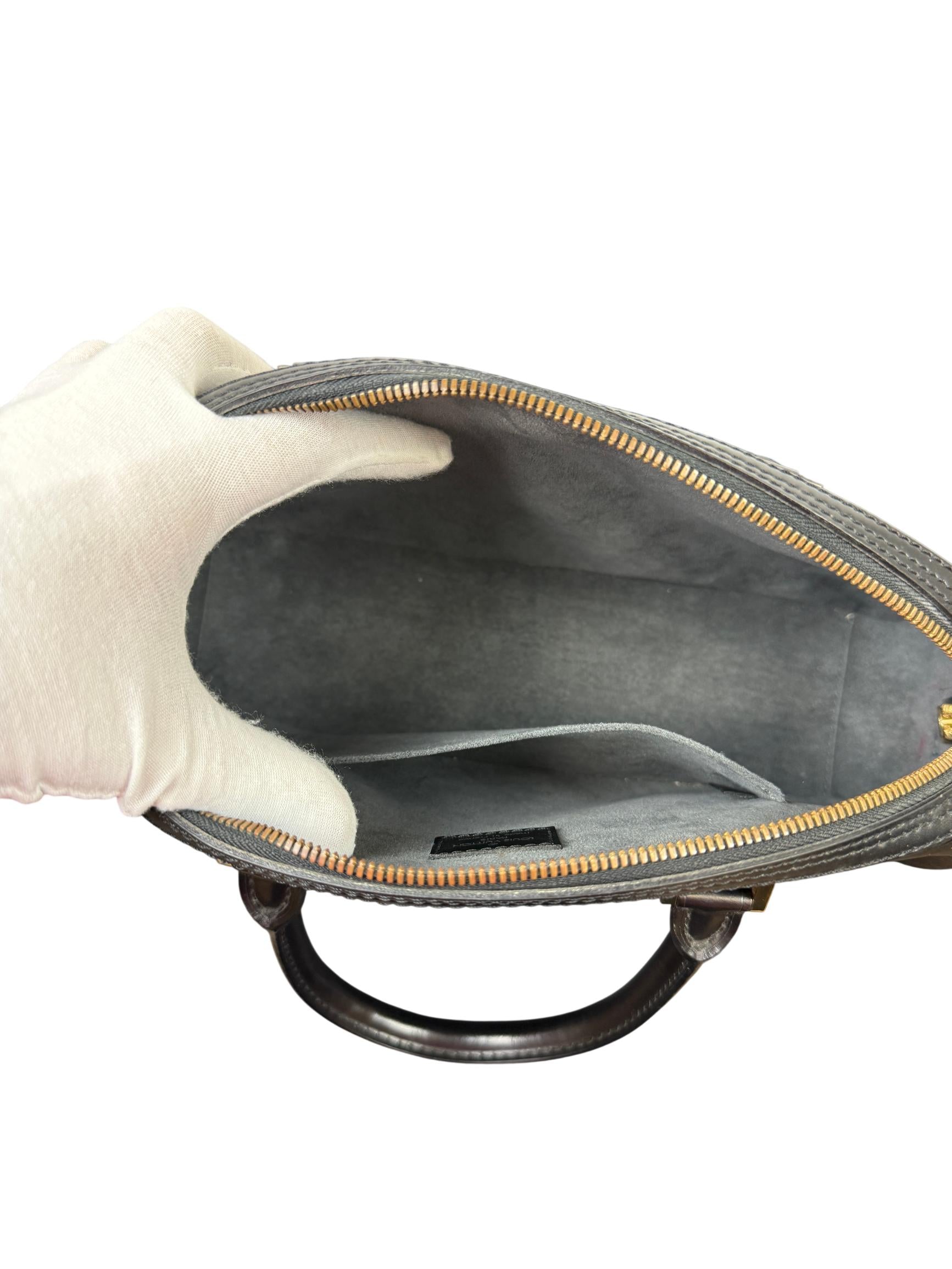 Louis Vuitton Jasmine Epi Leather Black Handbag