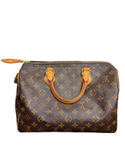 Louis Vuitton Monogram Canvas Speedy 30 Handbag