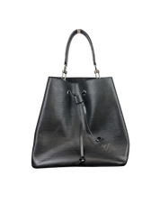 Louis Vuitton Epi NeoNoe MM Black Leather Handbag