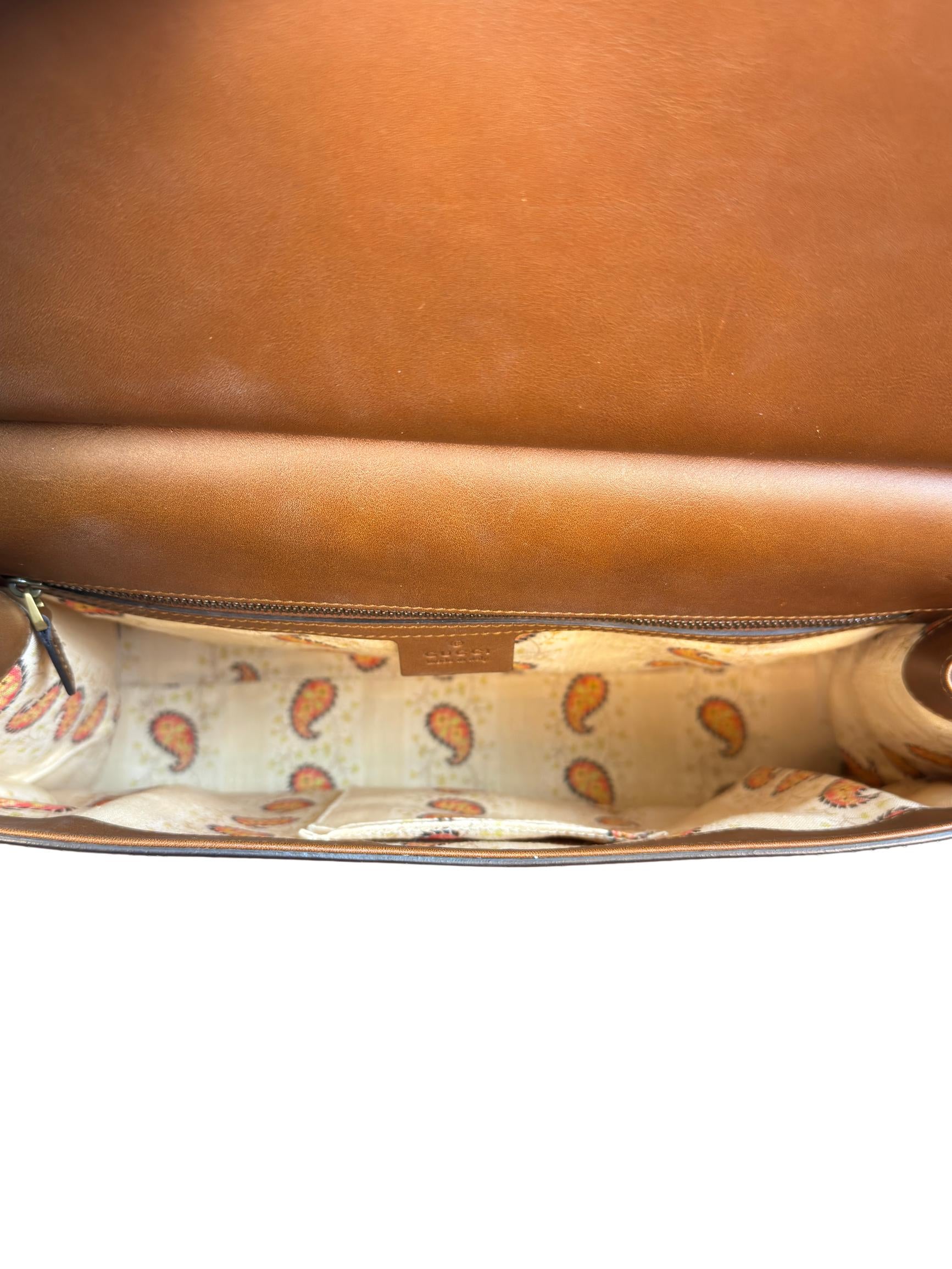 Gucci Marmont Animalier Top Handle