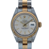 Rolex Oyster Perpetual Datejust 26mm 18K/SS 2002 Champagne Dial 79173