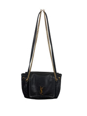 Yves Saint Laurent Lambskin Quilted Monogram Mini Nolita Bag