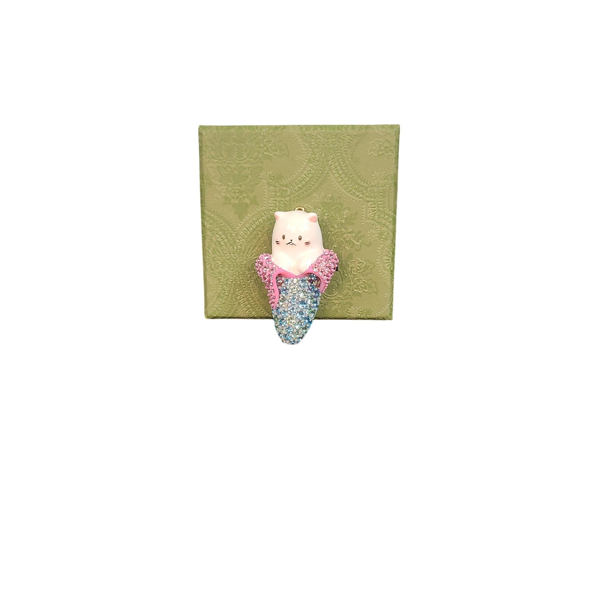 Gucci Bananya Crystal Hairclip