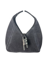 Givenchy G-Hobo Mini Washed Denim Bag