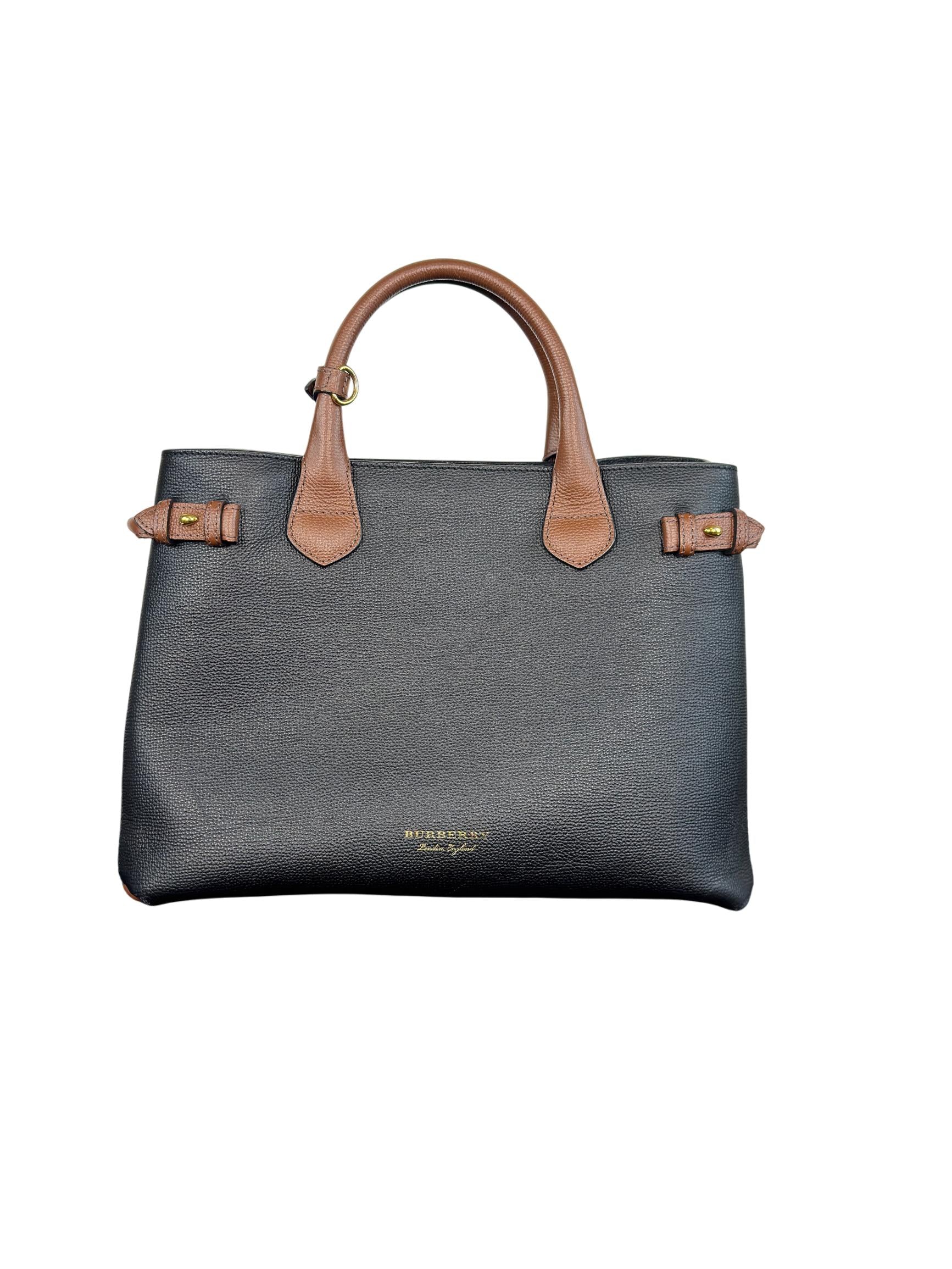 Burberry House Check Medium Banner Tote