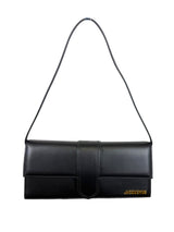 Jacquemus Le Bambino Long Black Leather Bag