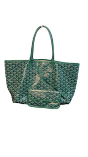 Goyard Saint Louis PM Green Tote Bag