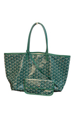 Goyard Saint Louis PM Green Tote Bag