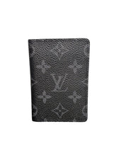 Louis Vuitton Pocket Organizer Monogram Eclipse Wallet