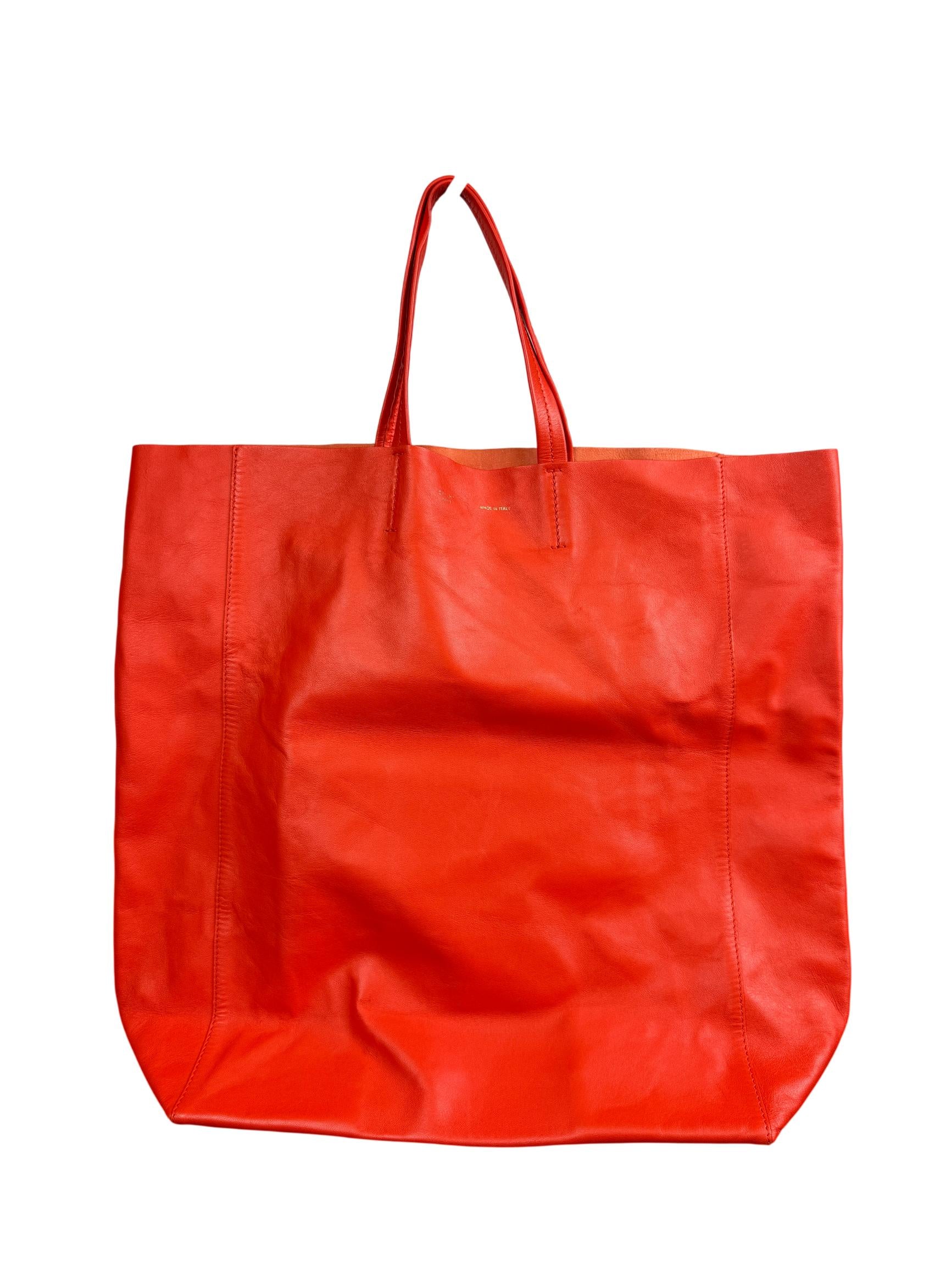 Celine Cabas Leather Tote