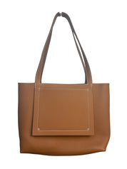 Hermès Cabasellier 31 Brown Barenia Faubourg Leather Tote Bag