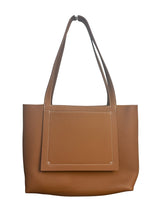 Hermès Cabasellier 31 Brown Barenia Faubourg Leather Tote Bag