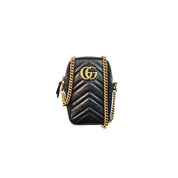 Gucci GG Marmont Matelassé Mini Phone Crossbody