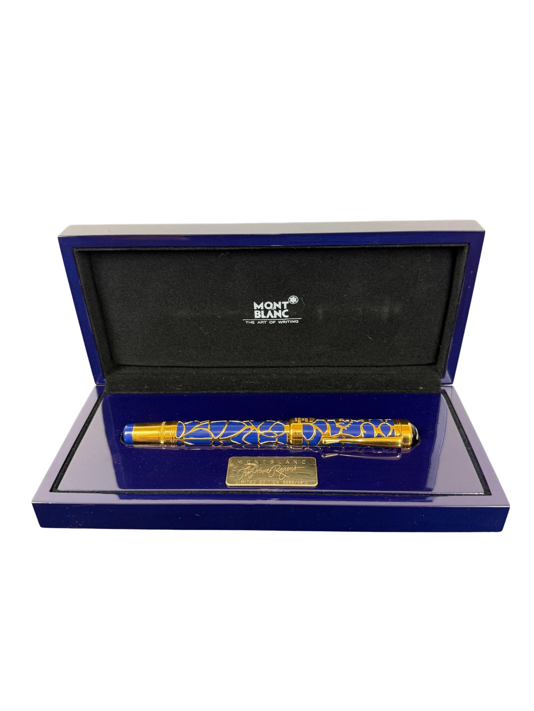 Mont Blanc Patron of Art The Prince Regent Limited Edition Fountain Pen