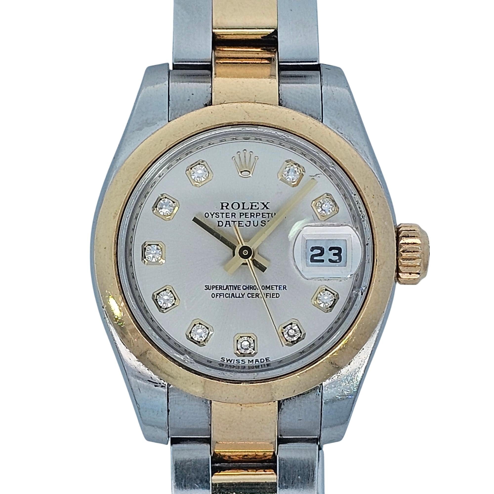 Rolex Datejust Two-Tone 18k Yellow Gold & Stainless Steel