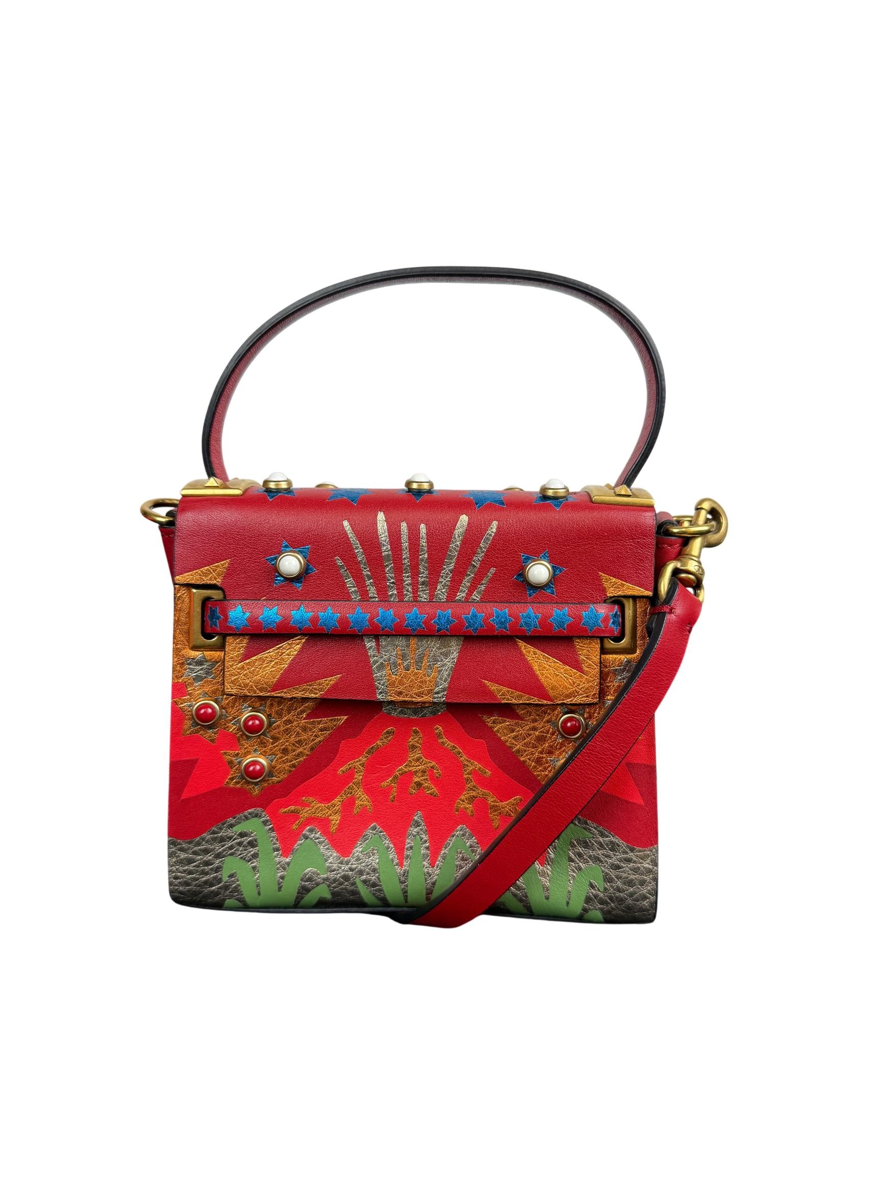 Valentino Garavani Rockstud Volcano Mini Handbag