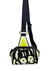 Givenchy x Chito Antigona Small Camera Bag, Black & Yellow Graffiti Leather