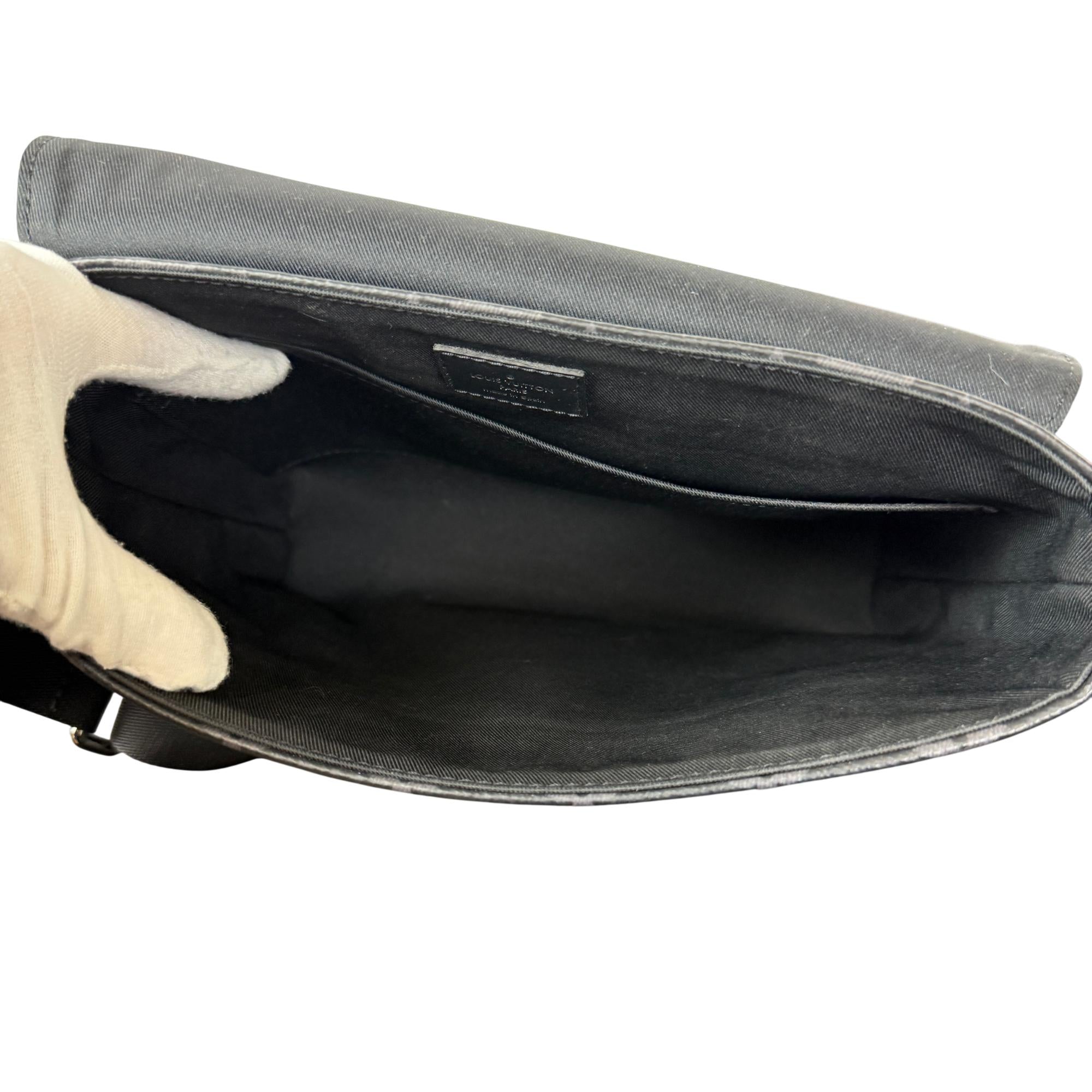 Louis Vuitton District PM Monogram Eclipse Canvas Messenger Bag