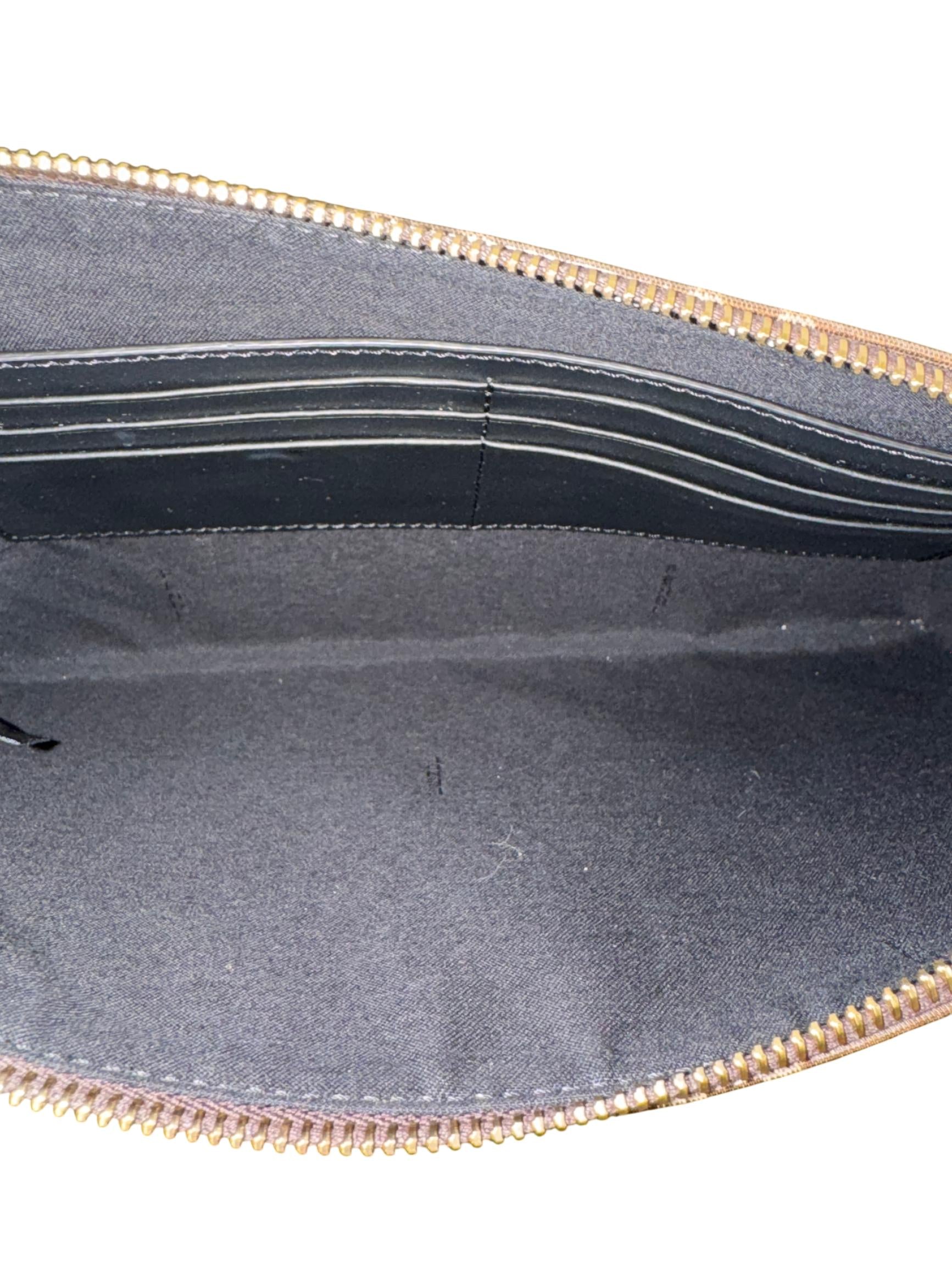 Fendi  Flat Zucca Baguette Medium Pouch