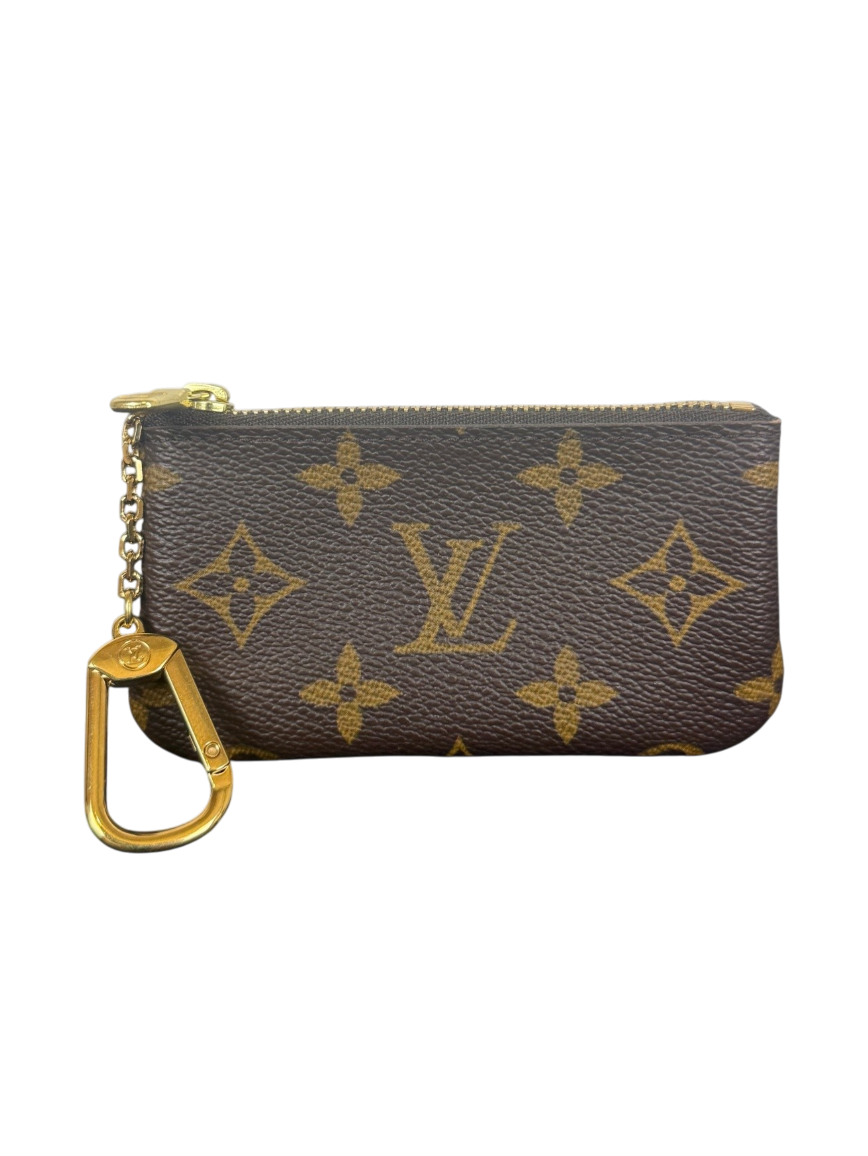 Louis Vuitton Monogram Brown Key Pouch/Coin Purse