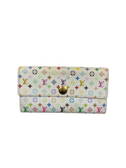 Louis Vuitton Sarah Wallet Multicolore Monogram by Takashi Murakami