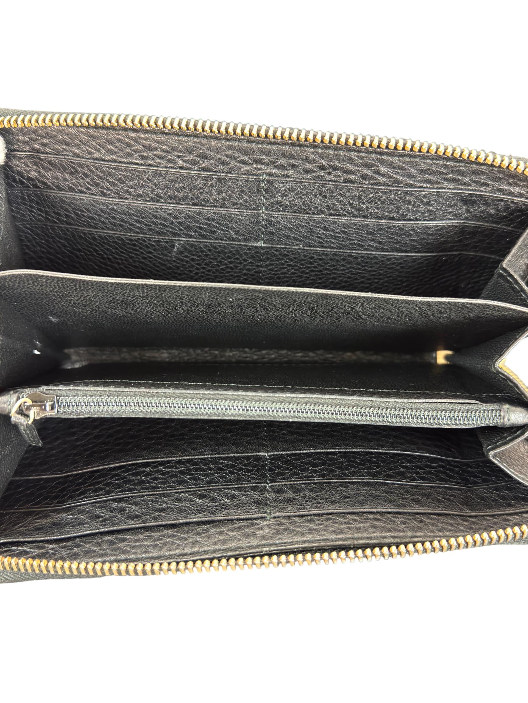 Gucci Soho Zip Around Wallet