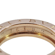 BVLGARI B.zero1 Ring, 1 Band, 18K Rose Gold, Size 52