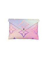 Louis Vuitton Monogram Giant Spring in the City Kirigami Pochette GM Pastel Pink and Purple