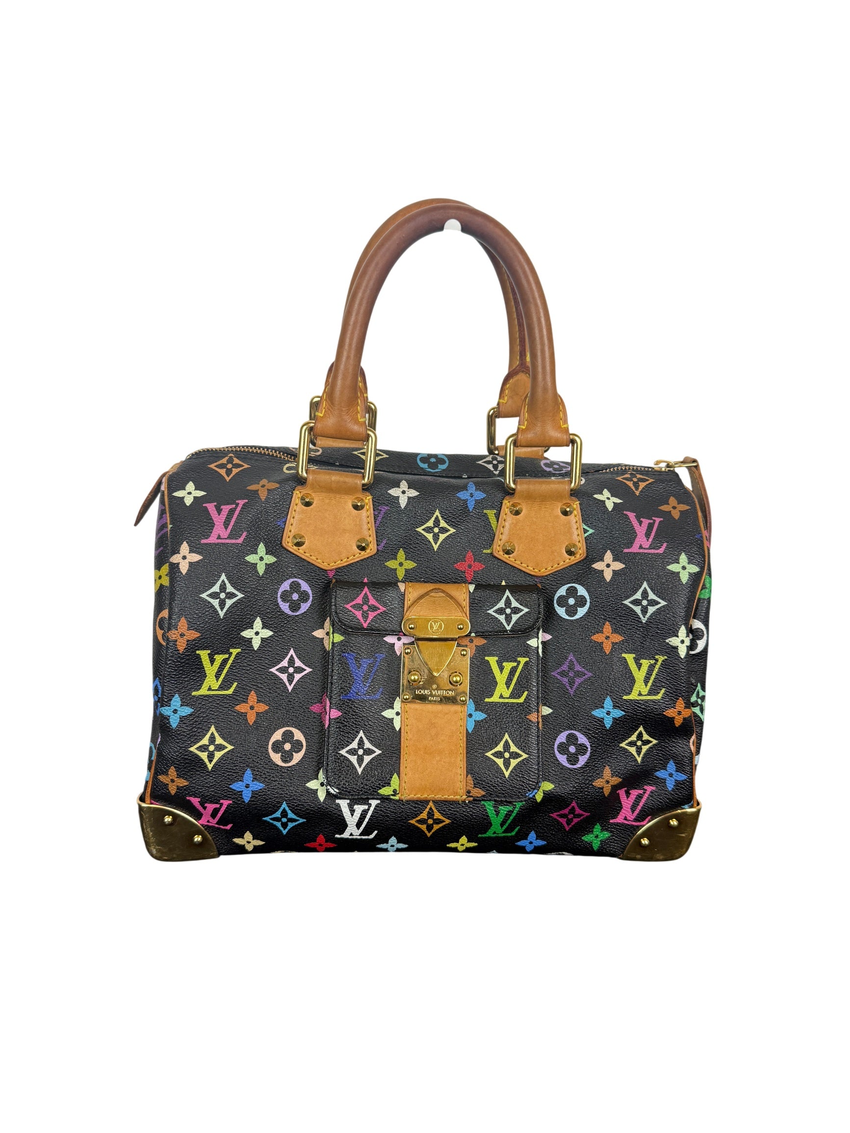 Louis Vuitton x Takashi Murakami Monogram Multicolor Speedy 30