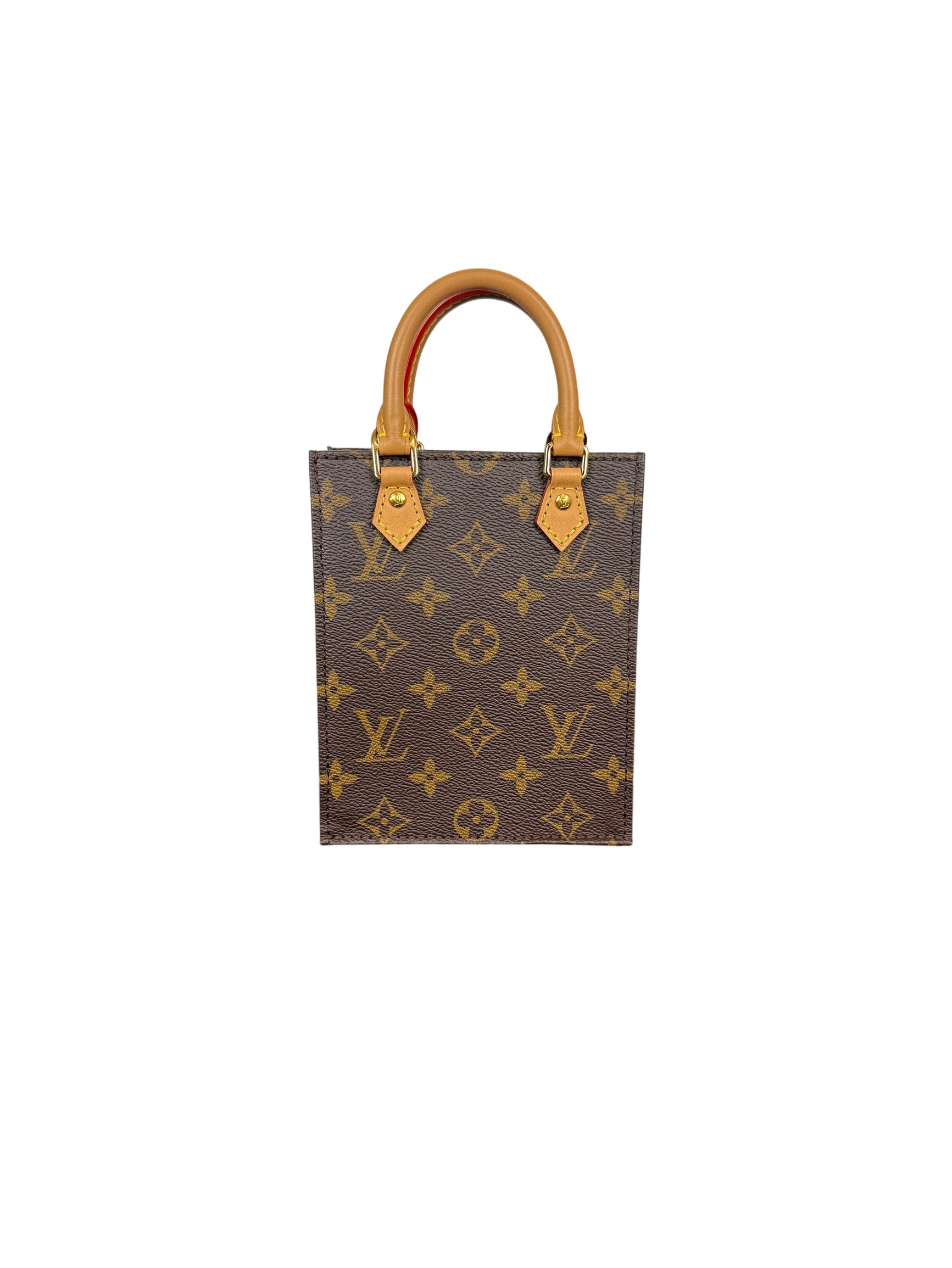 Louis Vuitton Monogram Petit Sac Plat Bag
