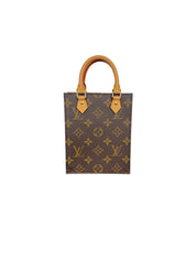 Louis Vuitton Monogram Petit Sac Plat Bag