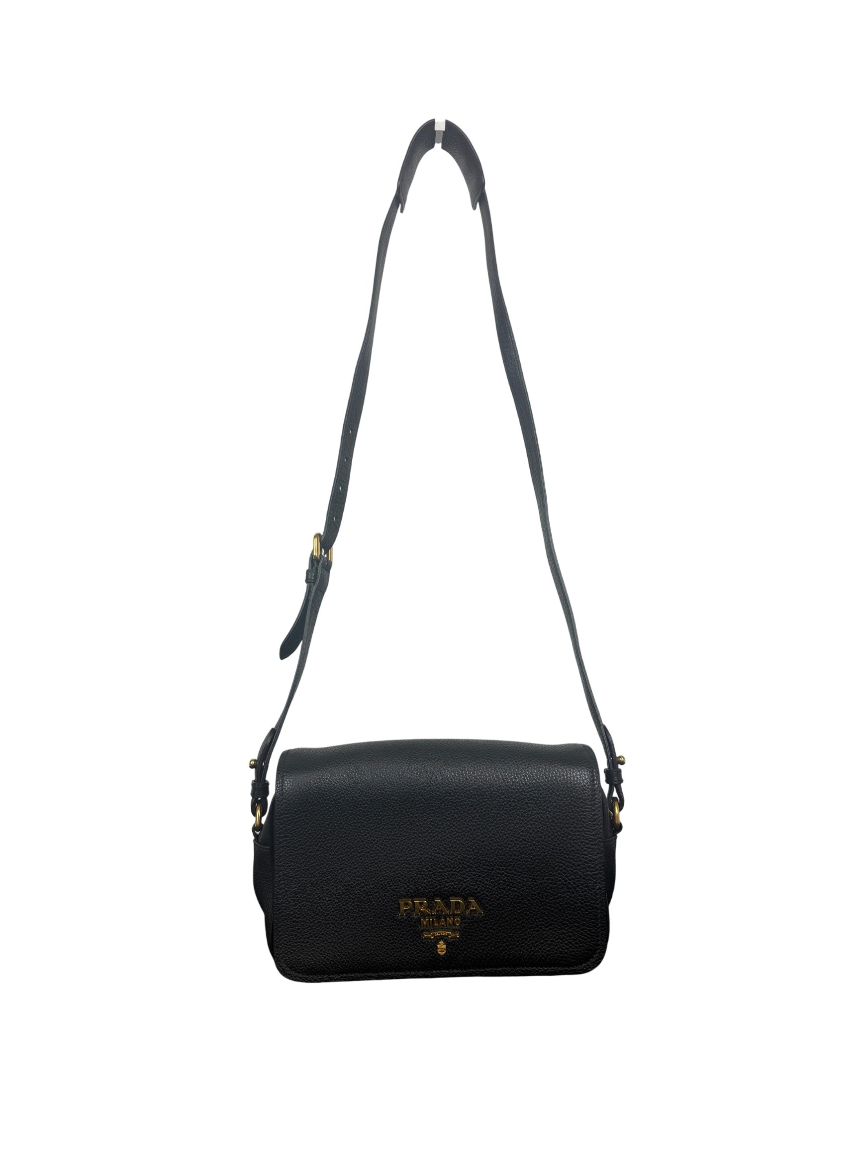Prada Vitello Phenix Crossbody Bag