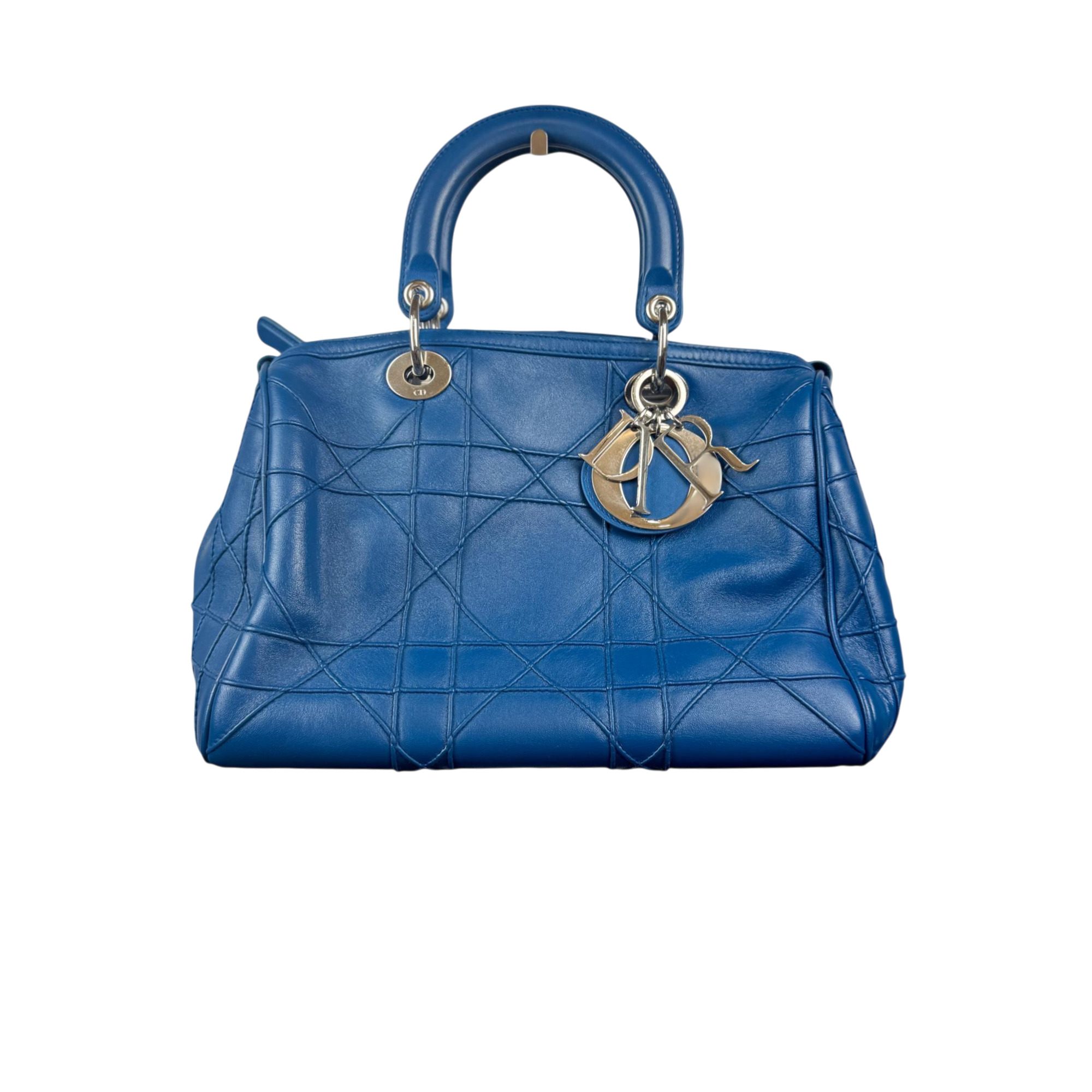 Christian Dior Granville Cannage Polochon Satchel