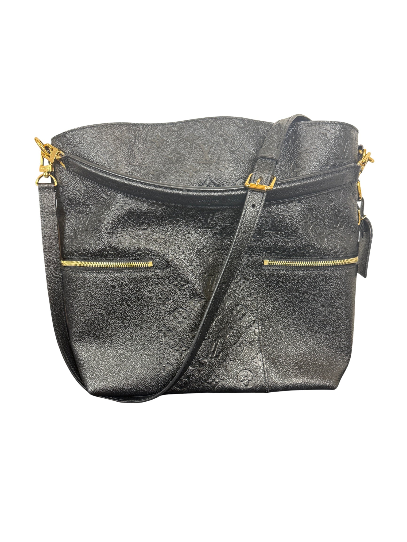 Louis Vuitton Monogram Black Empreinte Mélie
