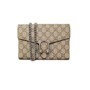 Gucci GG Supreme Mini Dionysus Wallet on Chain