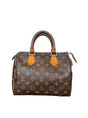 Louis Vuitton Speedy 25 Monogram Canvas Handbag